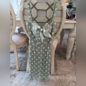 New Never Worn Designer Capulet Small Olive Dress
